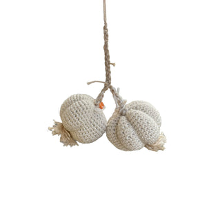 Decorazione crochet "Aglio"