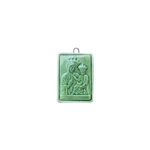 Medaglione “Madonna della Salute” in ceramica (XS)
