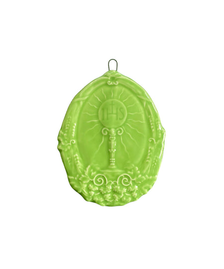 Medaglione “Calice Eucaristico” in ceramica (M)