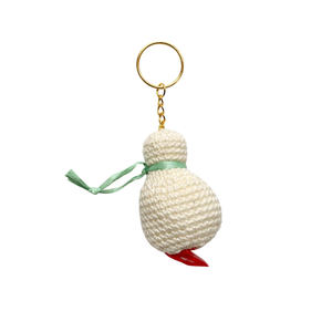 Portachiavi crochet "Scamorza"