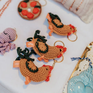 Portachiavi crochet “Galletto"