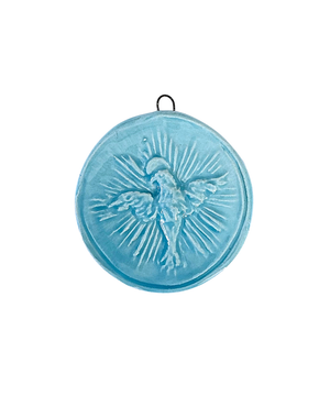 Medaglione “Spirito Santo” in ceramica (XS)
