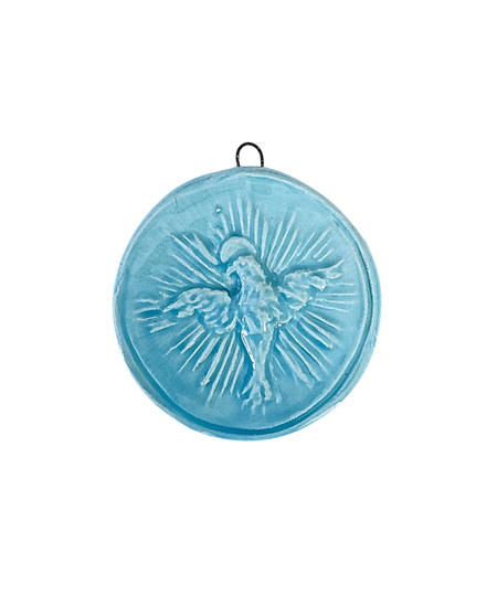 Medaglione “Spirito Santo” in ceramica (XS)