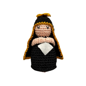 Decorazione crochet "Madonna Addolorata"