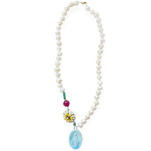 Collana con perle di fiume "WILMA"