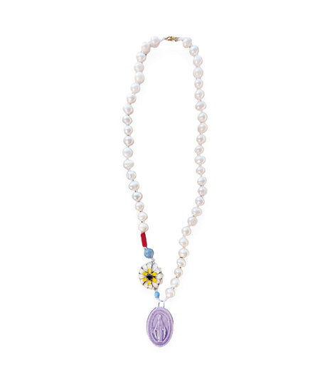 Collana con perle di fiume "WILMA"