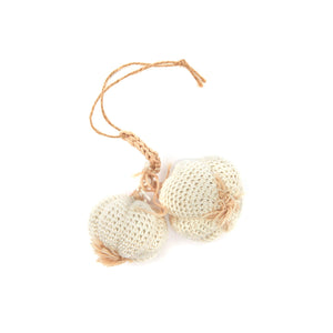Decorazione crochet "Aglio"