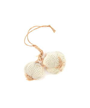 Decorazione crochet "Aglio"