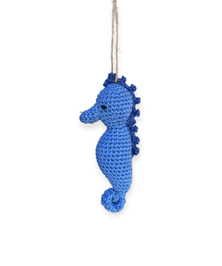 Decorazione crochet "Cavalluccio marino"