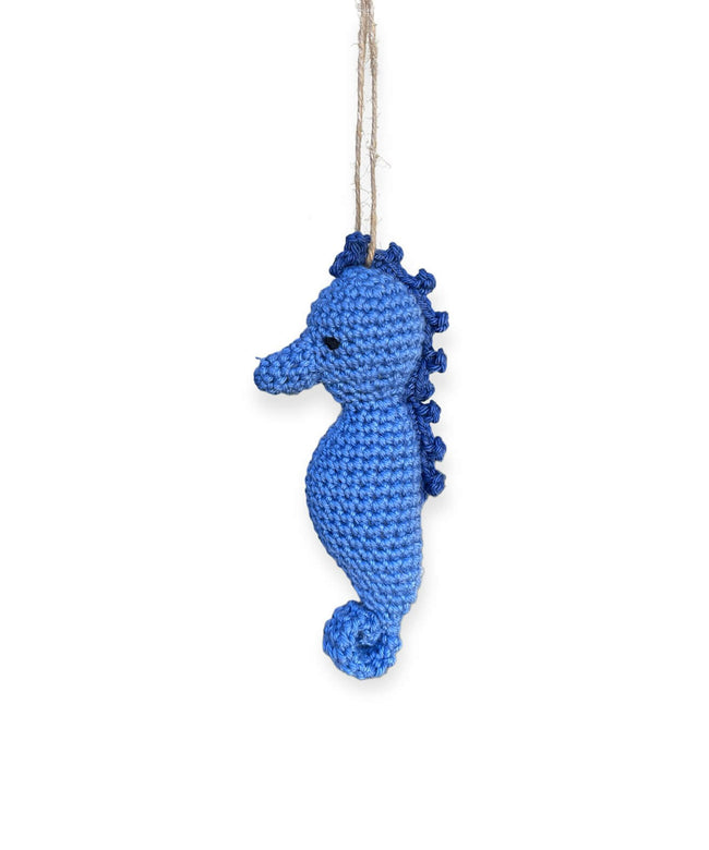 Decorazione crochet "Cavalluccio marino"