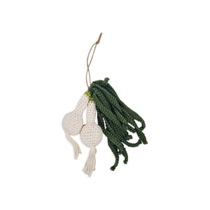 Decorazione crochet "Cipollotto"