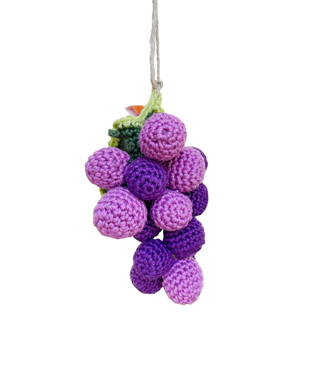 Decorazione crochet "Grappolo Uva"