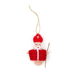 Decorazione crochet "San Nicolaus"
