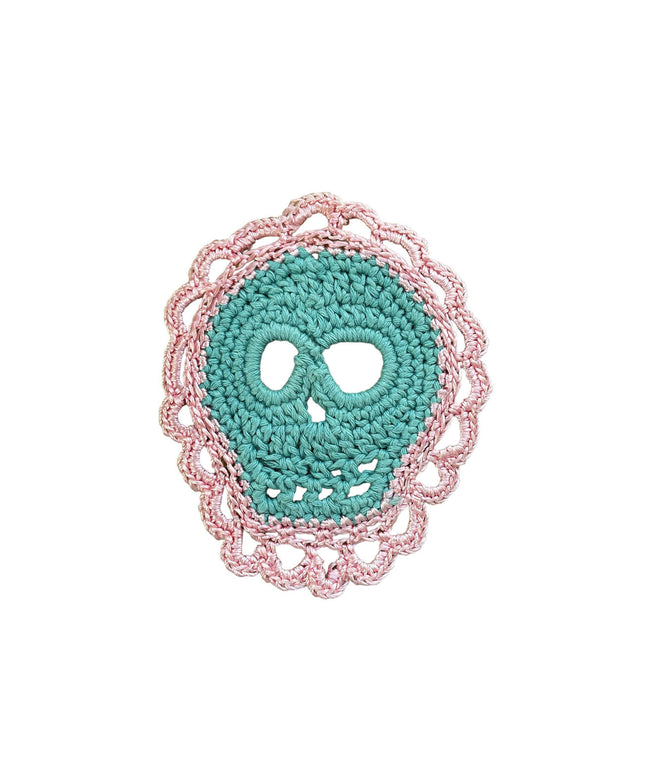 Sottobicchiere crochet “Santa Muerte”