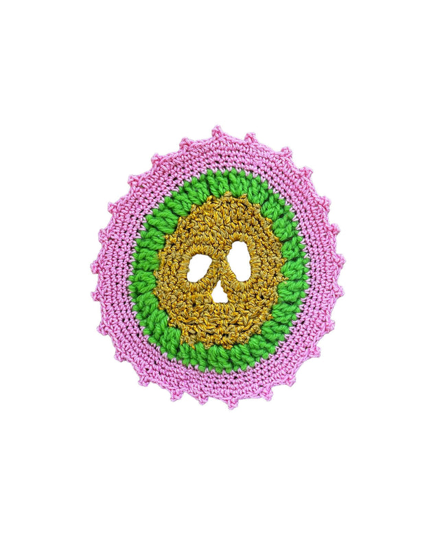 Sottobicchiere crochet “Santa Muerte”