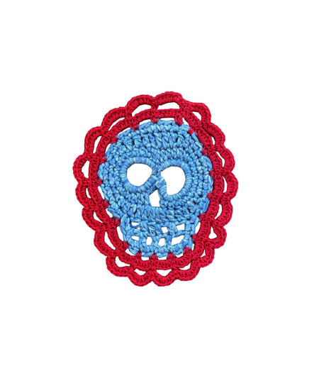 Sottobicchiere crochet “Santa Muerte”