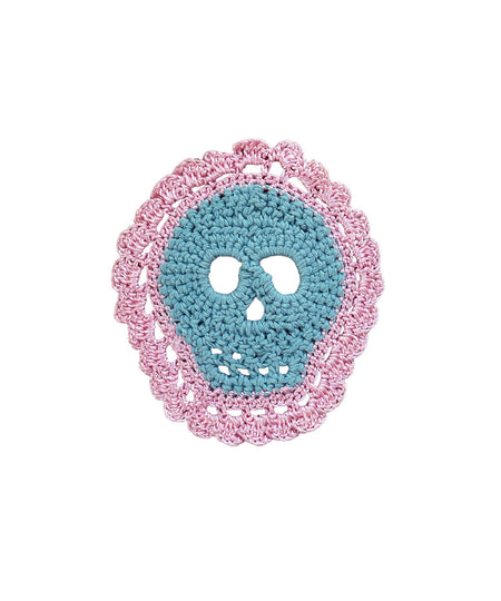 Sottobicchiere crochet “Santa Muerte”