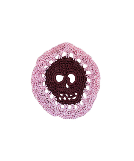 Sottobicchiere crochet “Santa Muerte”
