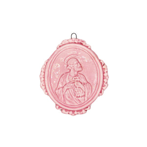 Medaglione “San Pietro Apostolo” in ceramica (M)