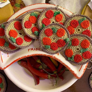 Portachiavi crochet “Frisa”