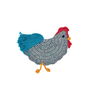 Presina da cucina crochet "Galletto"