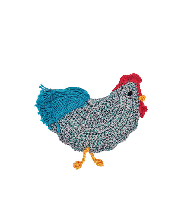 Presina da cucina crochet "Galletto"