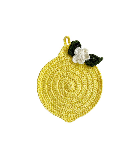 Presina da cucina crochet "Limone"
