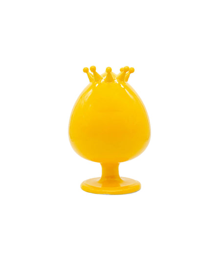 Pumo "Re" in ceramica smaltata