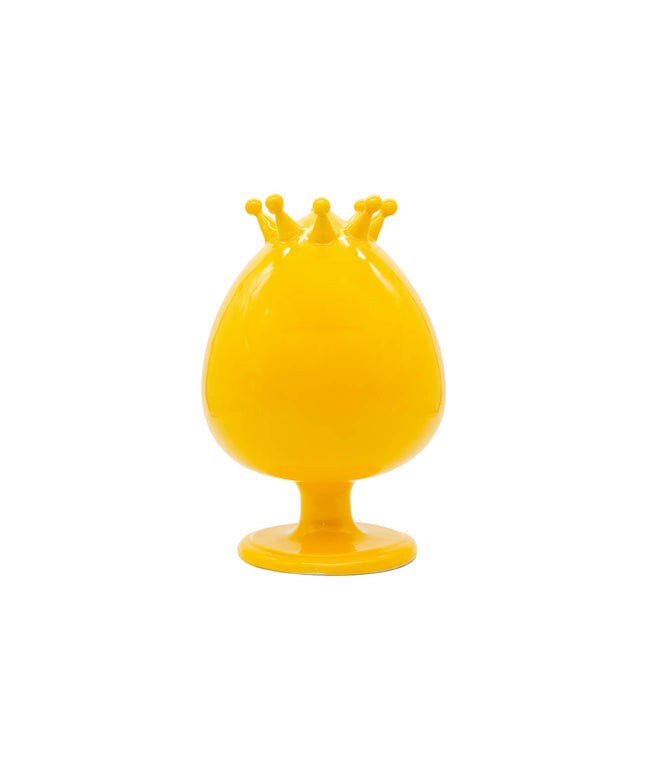 Pumo "Re" in ceramica smaltata