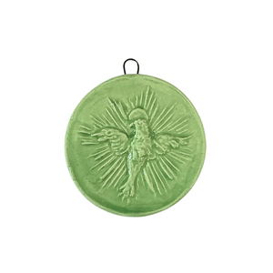 Medaglione “Spirito Santo” in ceramica (XS)