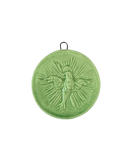 Medaglione “Spirito Santo” in ceramica (XS)