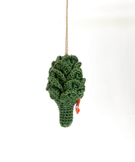 Decorazione crochet "Carciofo"