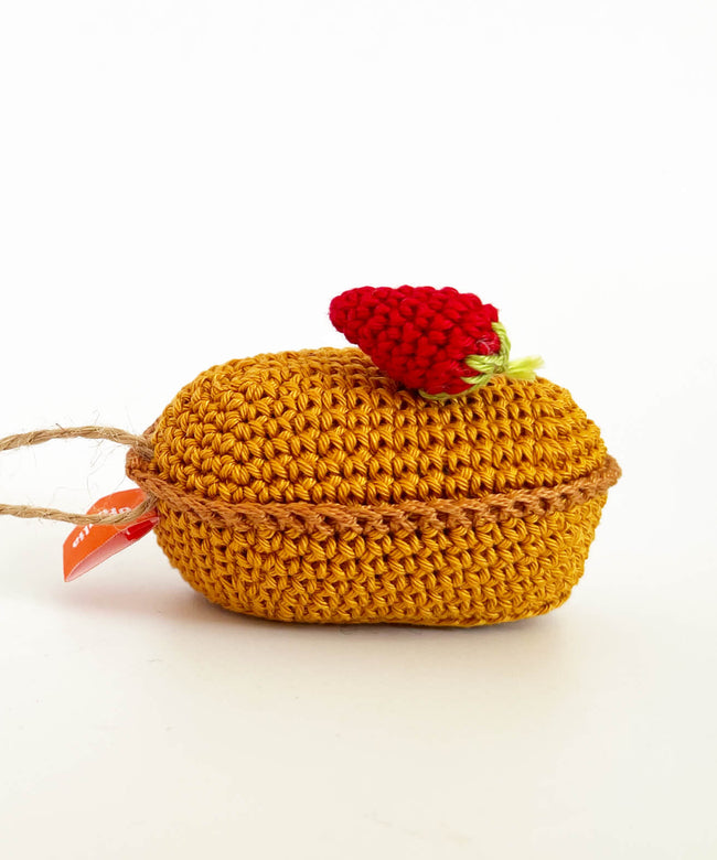 Decorazione crochet "Pasticciotto Leccese"