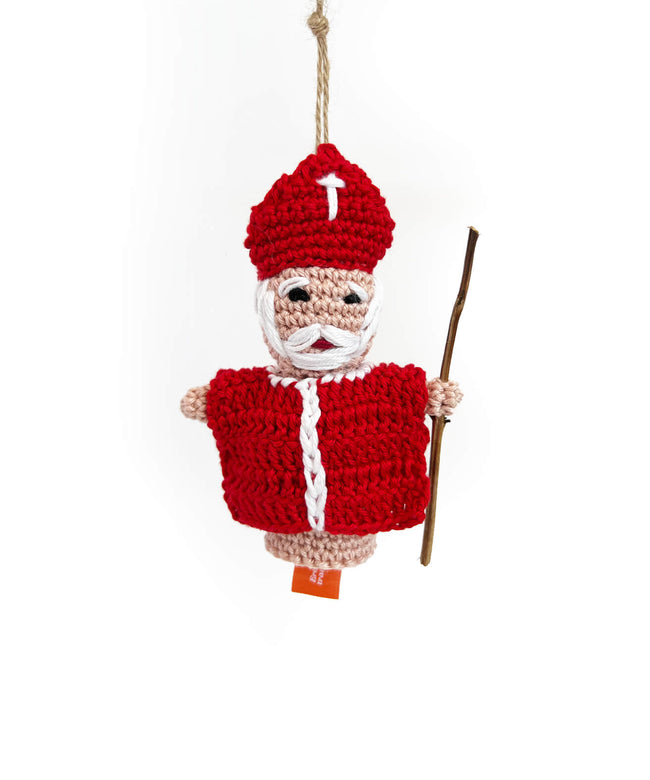 Decorazione crochet "San Nicolaus"