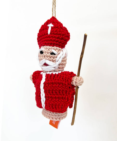 Decorazione crochet "San Nicolaus"