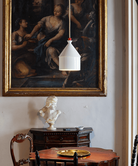 Lampada in ceramica "Truddu"