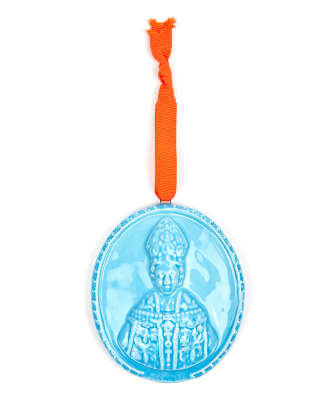 Medaglione “San Gennaro” in ceramica (M)