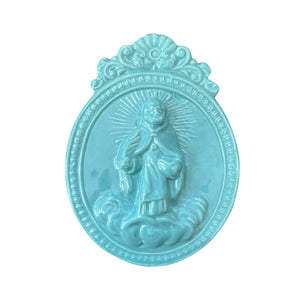 Medaglione “San Ciro” in ceramica (L)