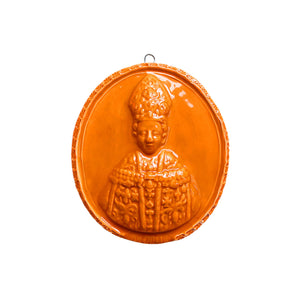 Medaglione “San Gennaro” in ceramica (M)