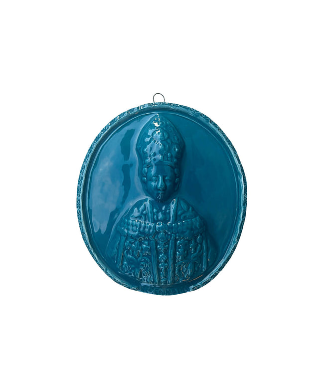 Medaglione “San Gennaro” in ceramica (M)
