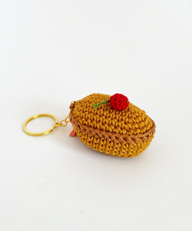 Portachiavi crochet “Pasticciotto Leccese”