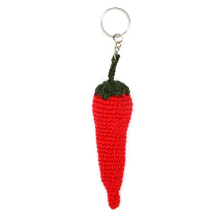 Portachiavi crochet “Peperoncino”