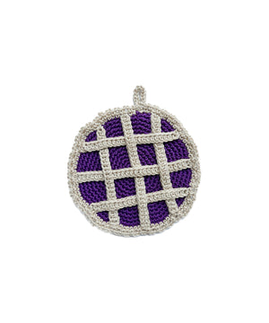 Crochet kitchen pot holder “Pizza”