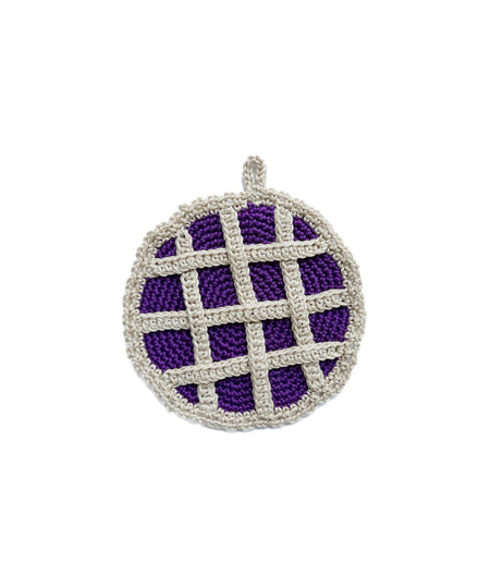 Crochet kitchen pot holder “Pizza”