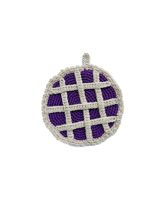 Crochet kitchen pot holder “Pizza”