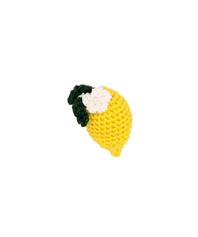 Spilla crochet "Limone"