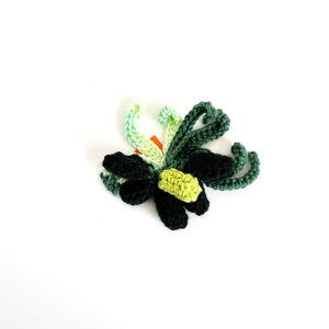 Spilla crochet "Olive"